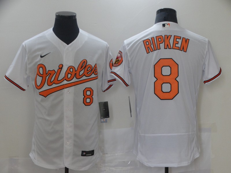 Men Baltimore Orioles #8 Ripken White Elite 2021 Nike MLB Jersey->new york yankees->MLB Jersey